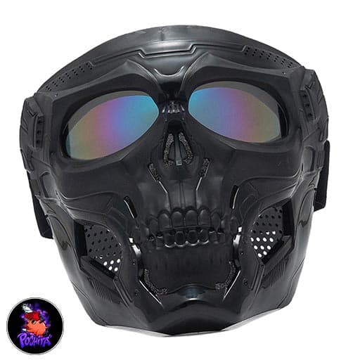 ماسک سایبر اسکلتی – Cyber Skull Mask — تصویر ۲