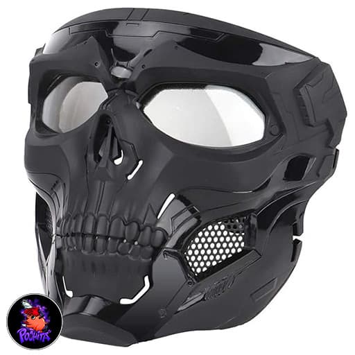 ماسک سایبر اسکلتی – Cyber Skull Mask — تصویر ۴