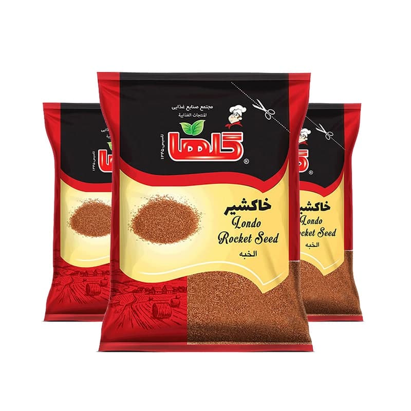 خاکشیر 50 گرم گلها (سلفون)
