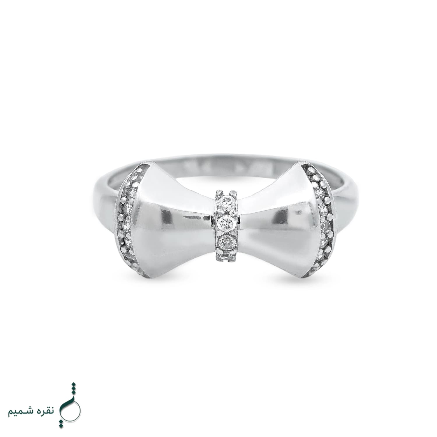 انگشتر نقره زنانه مدل AWO-K26 — تصویر ۳