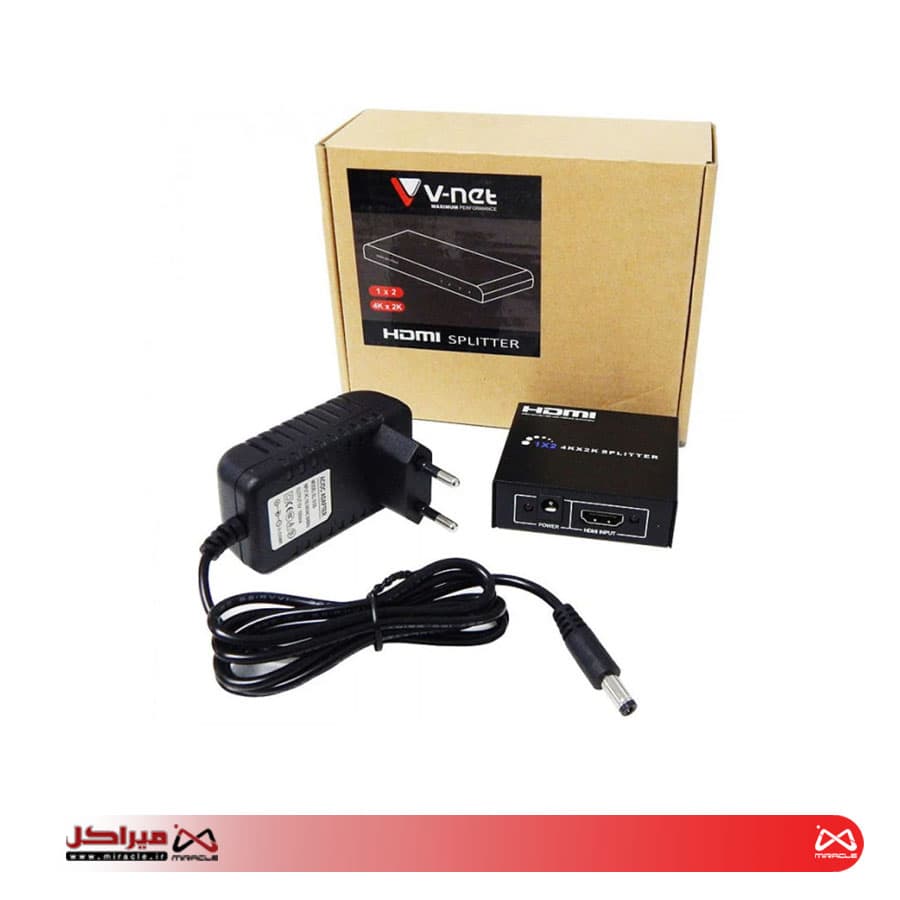 اسپلیتر HDMI دو پورت V-NET — تصویر ۲