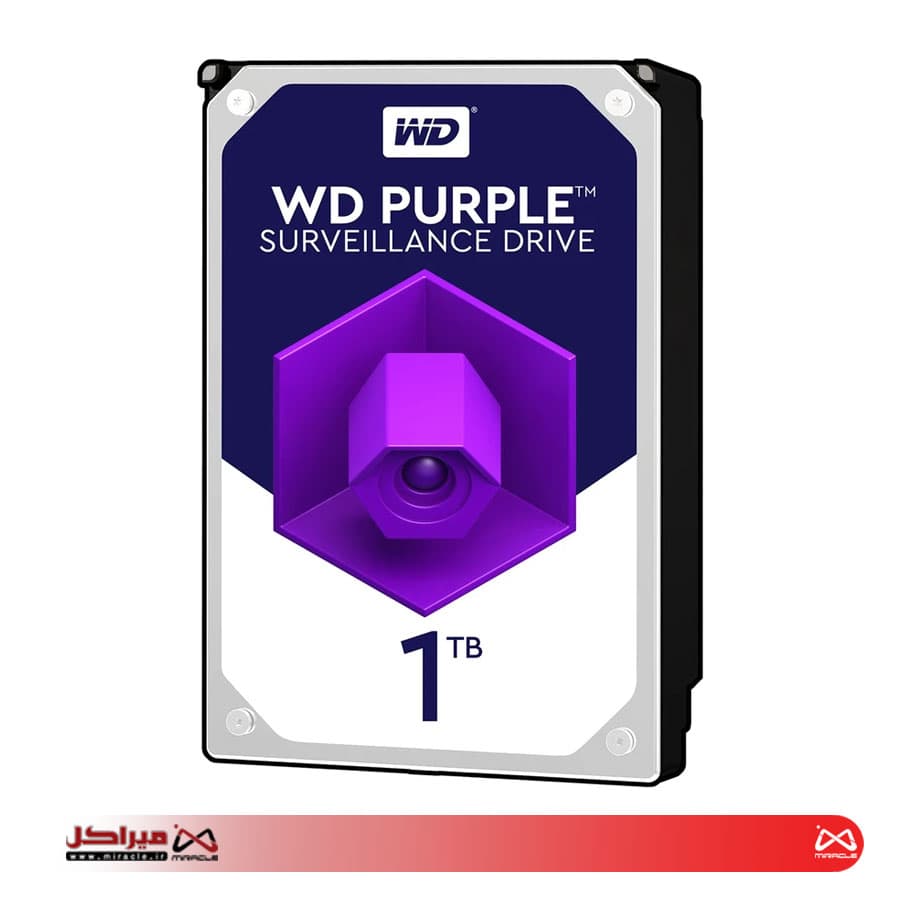 هارددیسک اینترنال WD Purple 1TB شرکتی — تصویر ۲