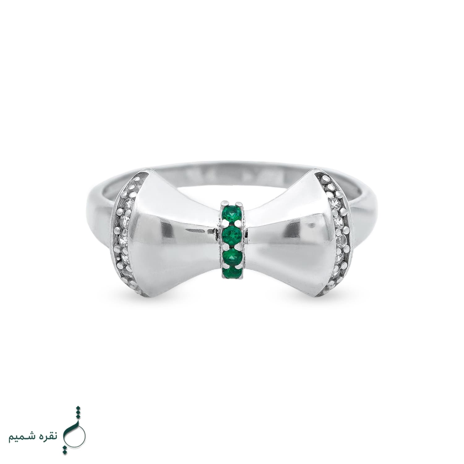 انگشتر نقره زنانه مدل AWO-K21 — تصویر ۲