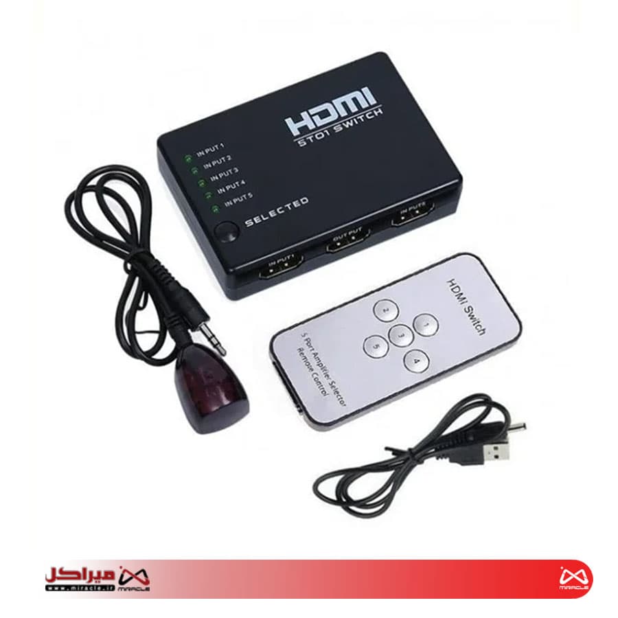 سوییچ HDMI 5 پورت — تصویر ۳