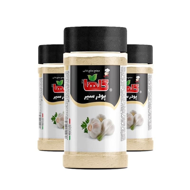 پودر سیر 100 گرم گلها (پت)