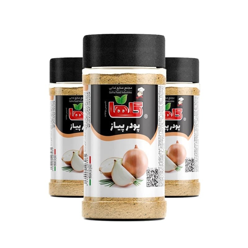 پودر پیاز 100 گرم گلها (پت)