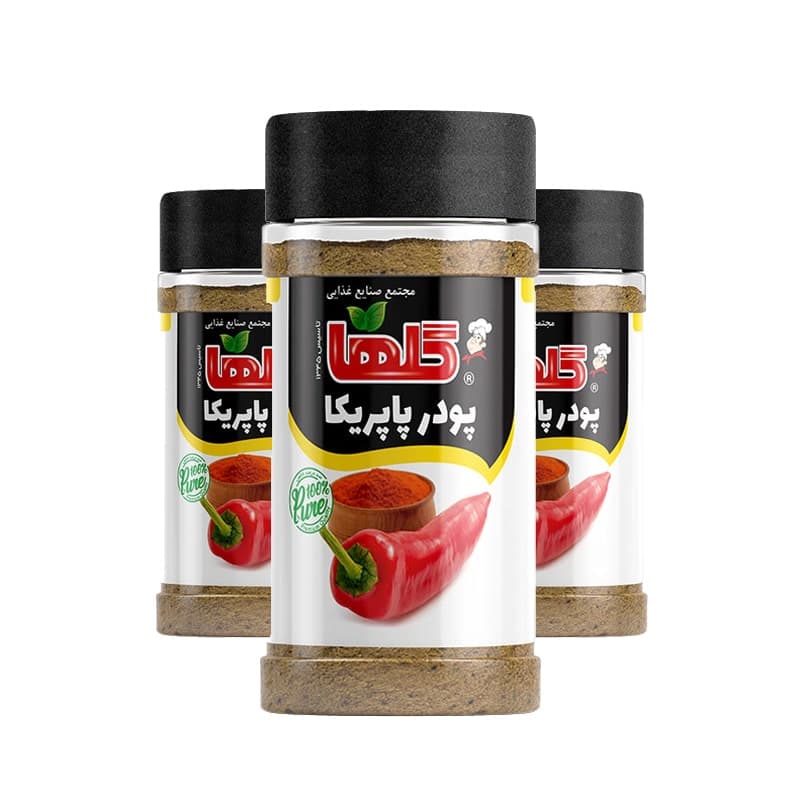 پودر پاپریکا 80 گرم گلها (پت)