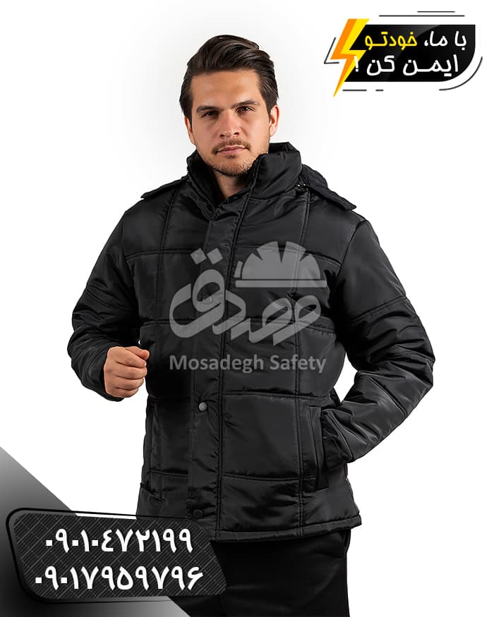 کاپشن کار زمستانی طرح کوهستان