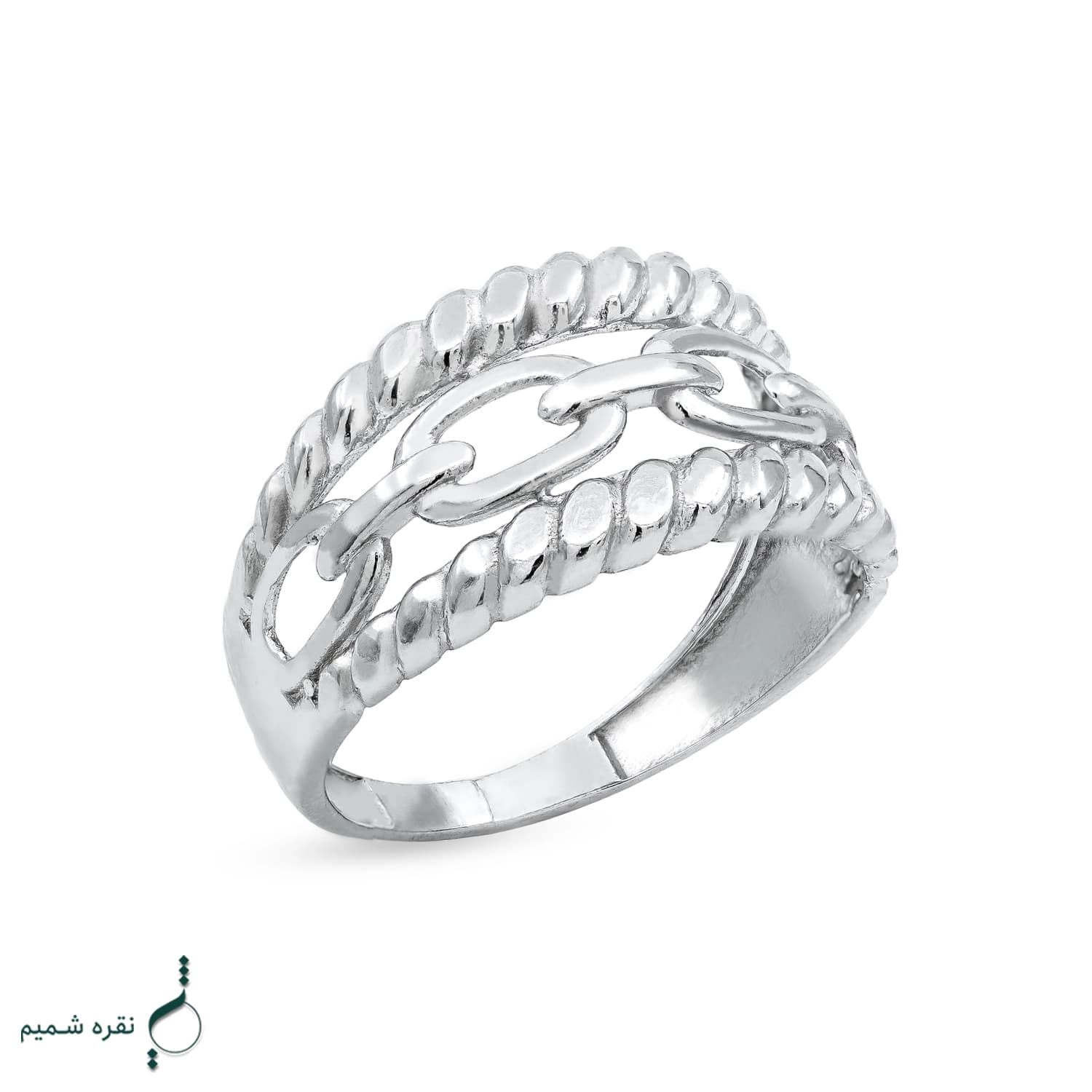 انگشتر نقره زنانه مدل AWO-K17
