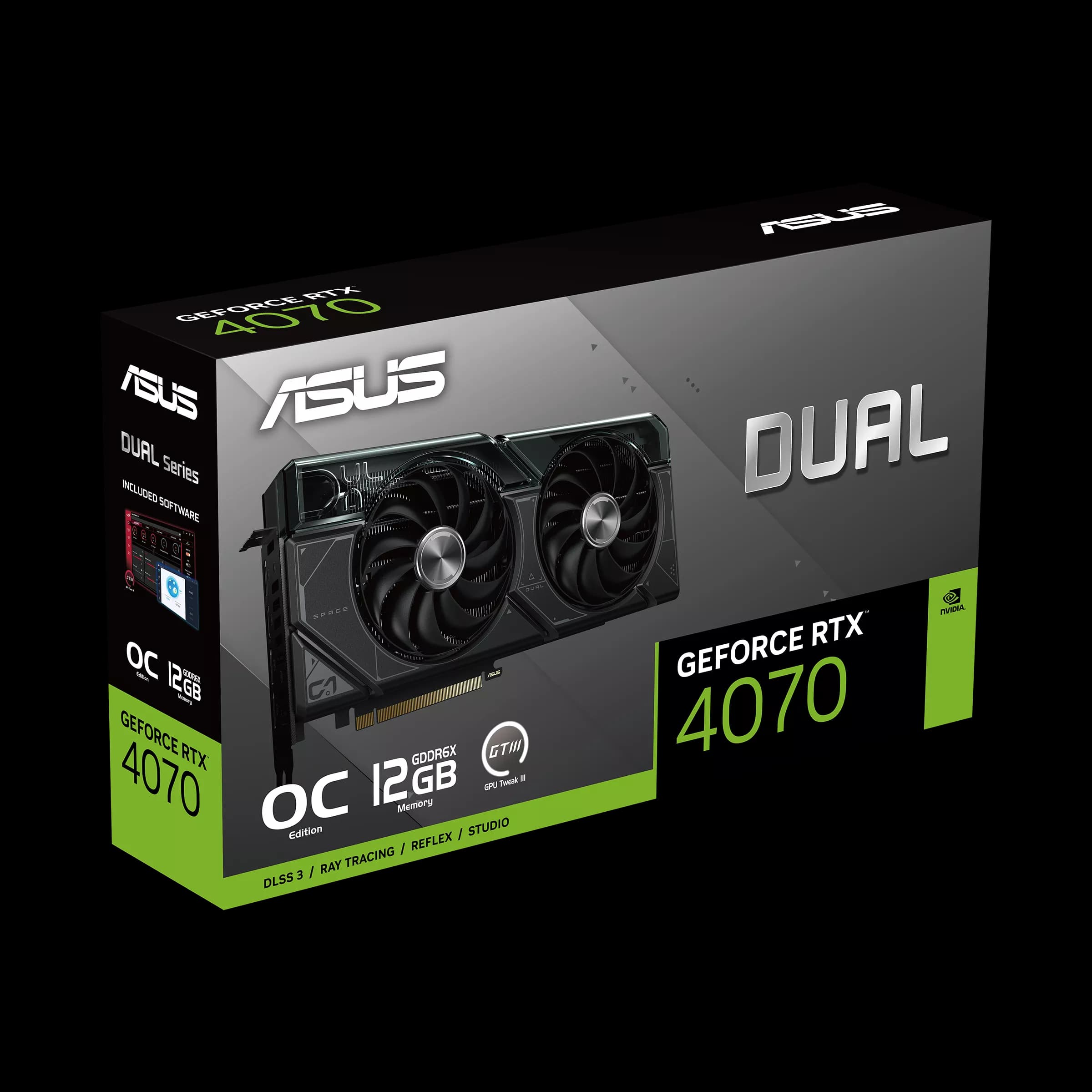 کارت گرافیک ایسوس RTX 4070 DUAL OC 12GB — تصویر ۵
