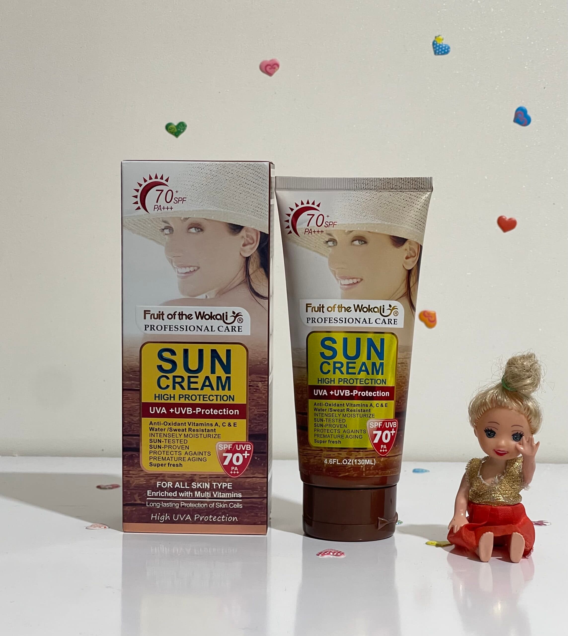 کرم ضدآفتاب وکالی SPF 70 اصلی — تصویر ۲