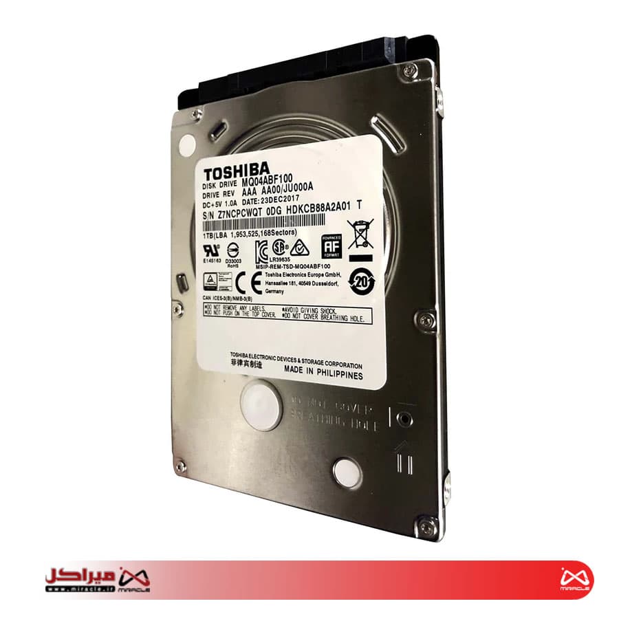 هارددیسک لپ تاپ توشیبا مدل BF100 ظرفیت 1 ترابایت — تصویر ۲