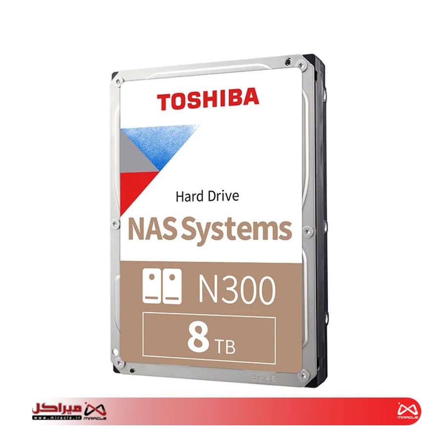 هارد دیسک اینترنال توشیبا N300 ظرفیت 8 ترابایت — تصویر ۲