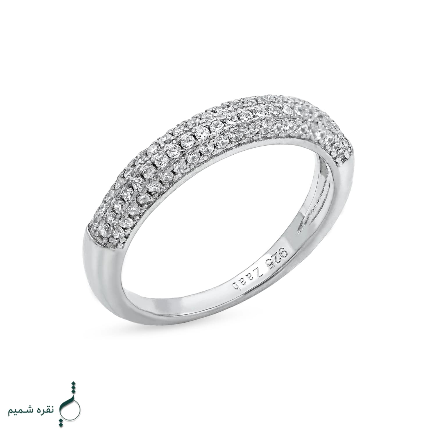 انگشتر نقره زنانه مدل AWO-K13