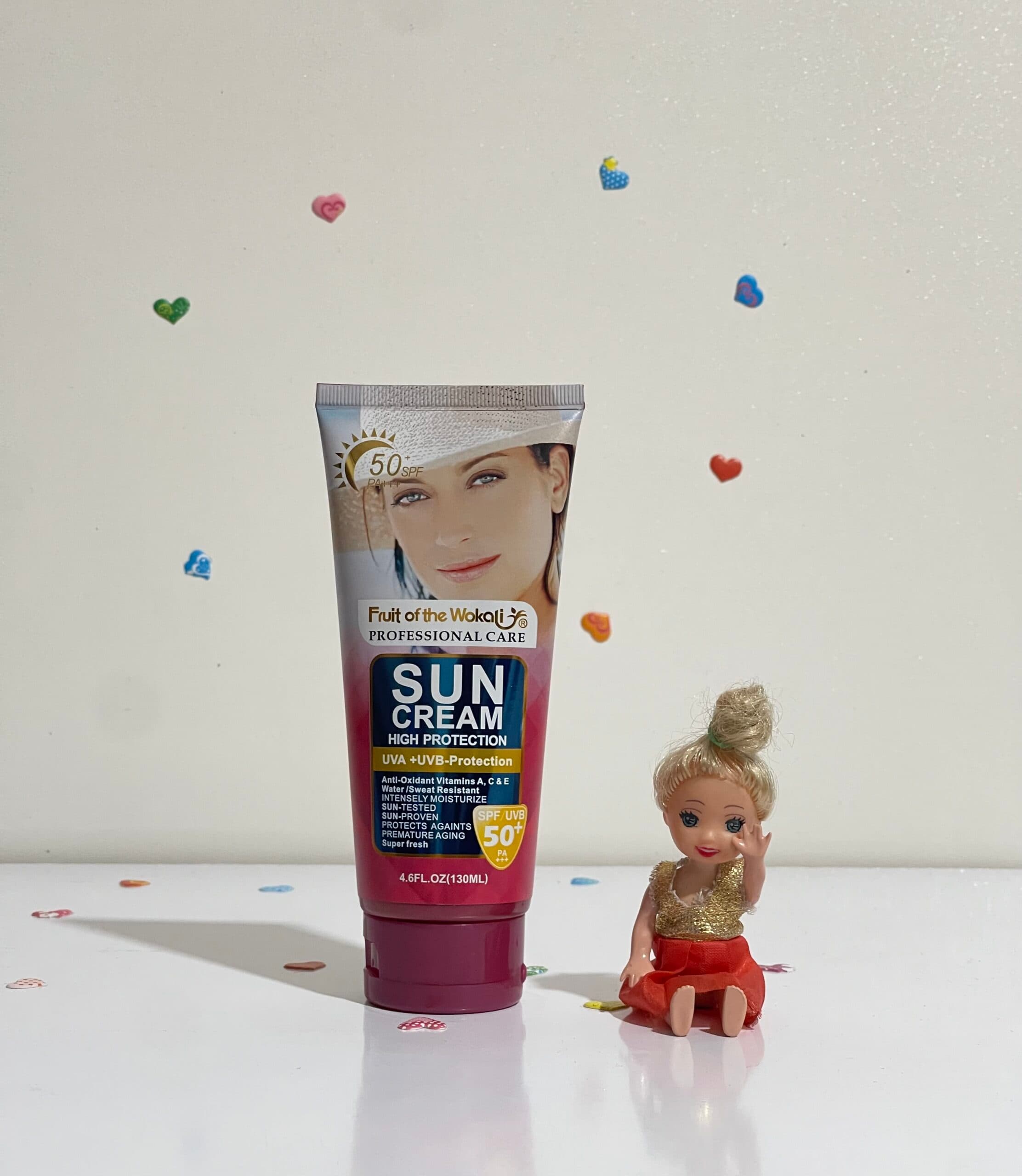 کرم ضد آفتاب وکالی اصلیSPF50 Wokali — تصویر ۳