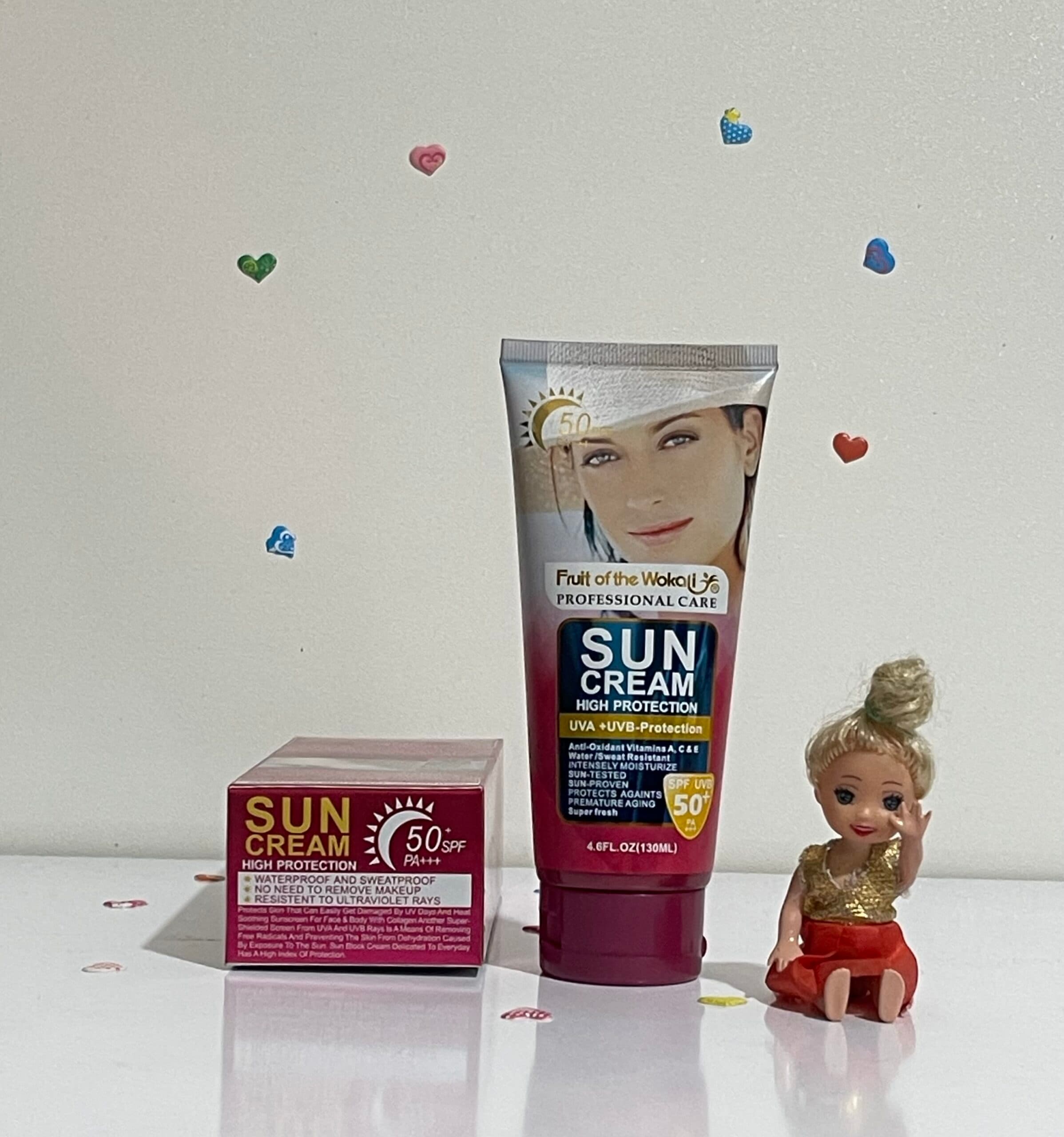 کرم ضد آفتاب وکالی اصلیSPF50 Wokali — تصویر ۸