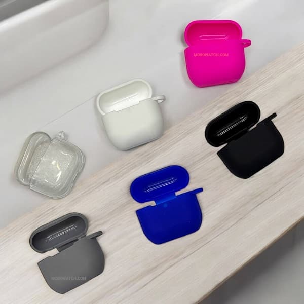 کاور ایرپاد 4 مدل سیلیکونی AIRPOD 4 — تصویر ۴