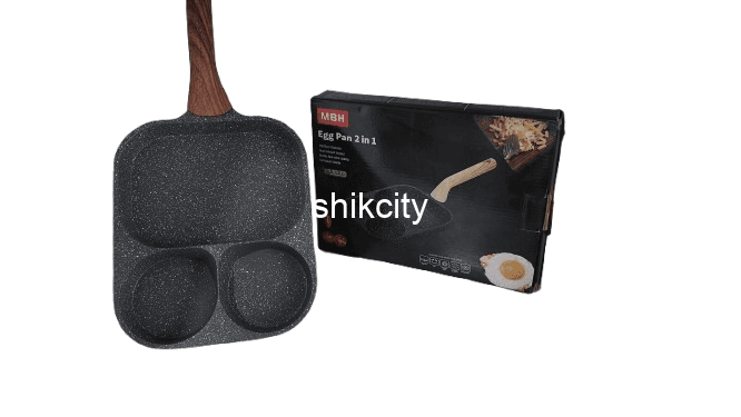 🍳 ماهیتابه گرانیتی ۳ خانه مدل MBH — تصویر ۲