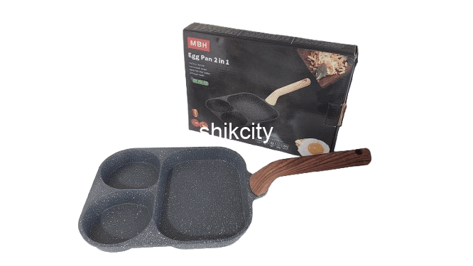 🍳 ماهیتابه گرانیتی ۳ خانه مدل MBH
