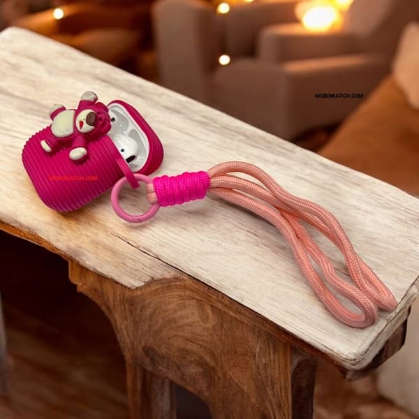 کاور ایرپاد 2 (AIRPOD2) مدل عروسکی سیلیکونی — تصویر ۳
