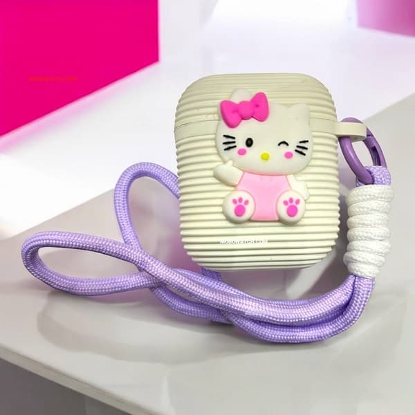کاور ایرپاد 2 (AIRPOD2) مدل عروسکی سیلیکونی — تصویر ۶