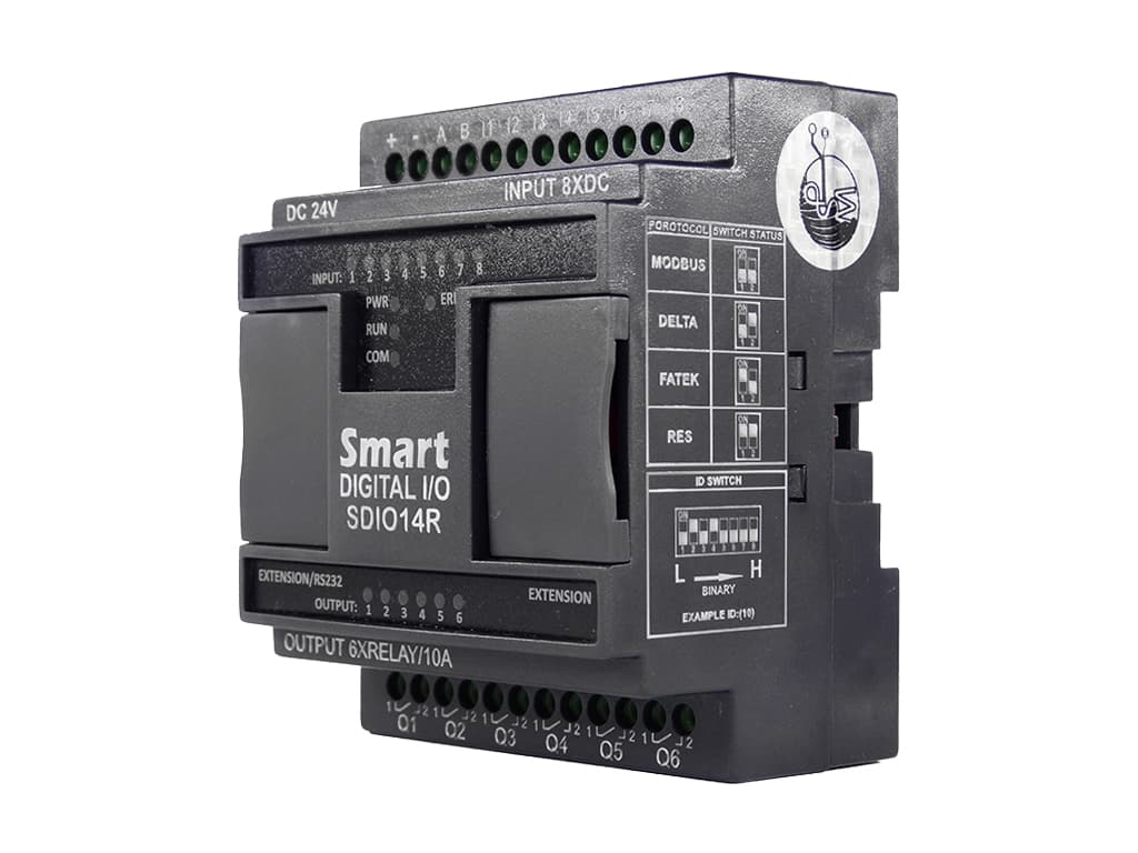 کارت شبکه اسمارت SDIO14R مدباس دیجیتال / Smart Remote I/O SDIO14R MODBUS Digital — تصویر ۳
