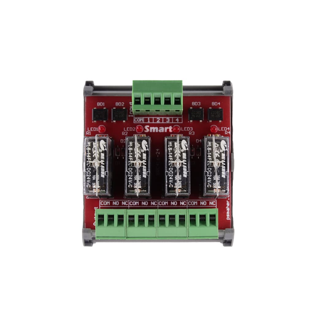 کارت رله اسمارت 16آمپر 24ولت 4تایی / Smart relay card 16A,24V
