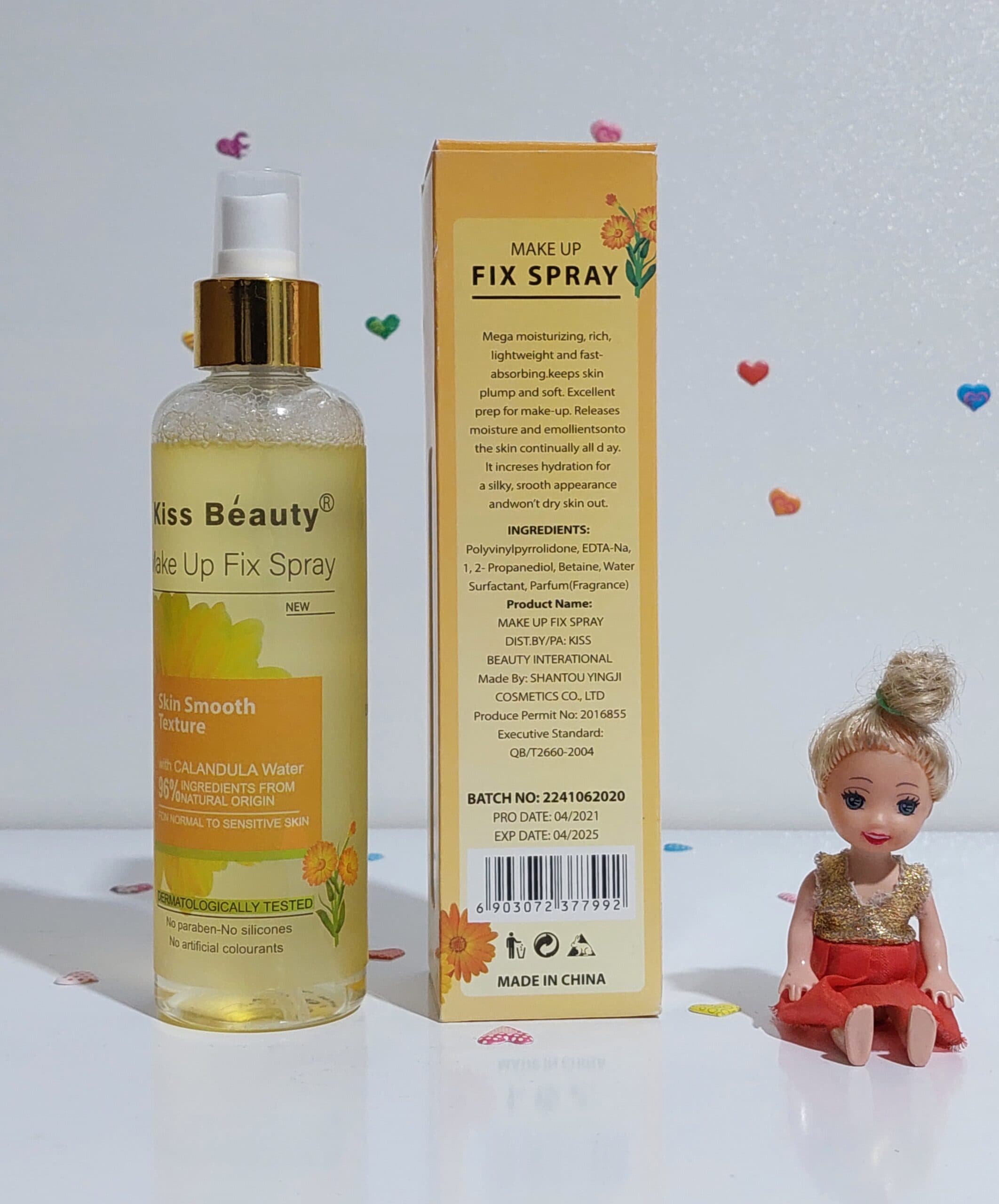 اسپری فیکساتور Kiss Beauty اصلی — تصویر ۴
