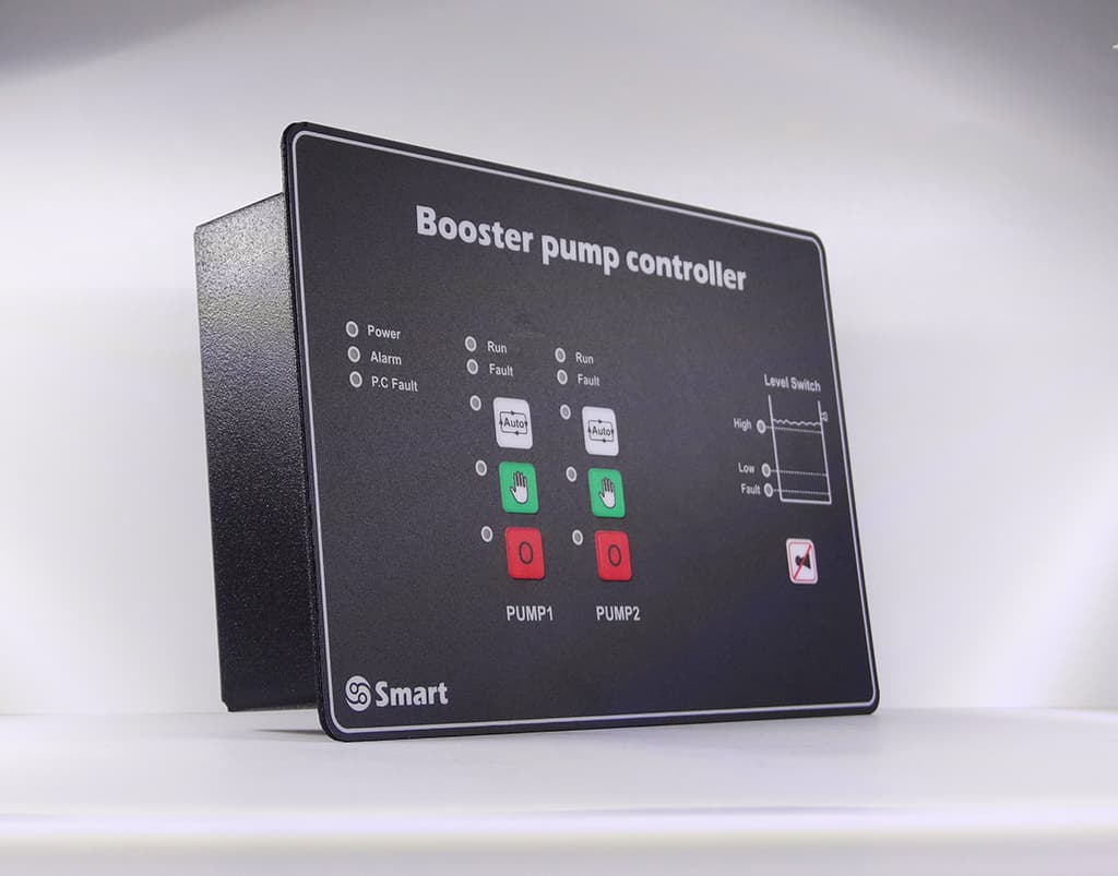 بوستر پمپ 2 خط دور ثابت اسمارت / Smart Booster pump controller, 2 lines, constant speed — تصویر ۳