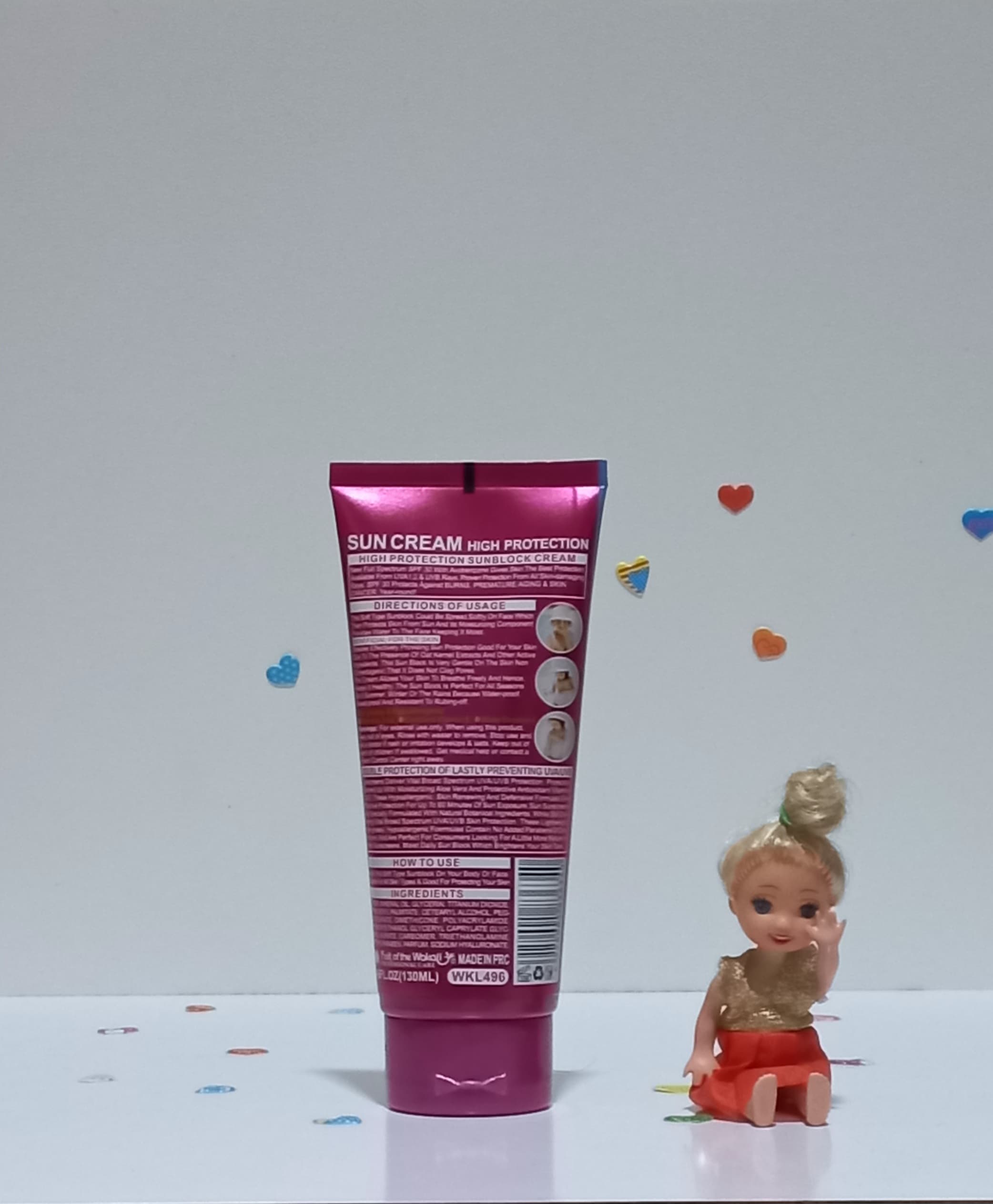 کرم ضد افتاب کودک وکالی SPF30 اصل — تصویر ۳