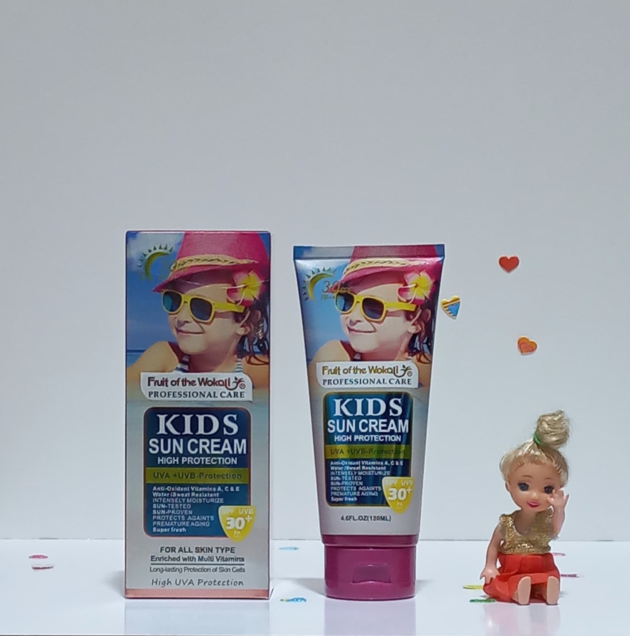 کرم ضد افتاب کودک وکالی SPF30 اصل
