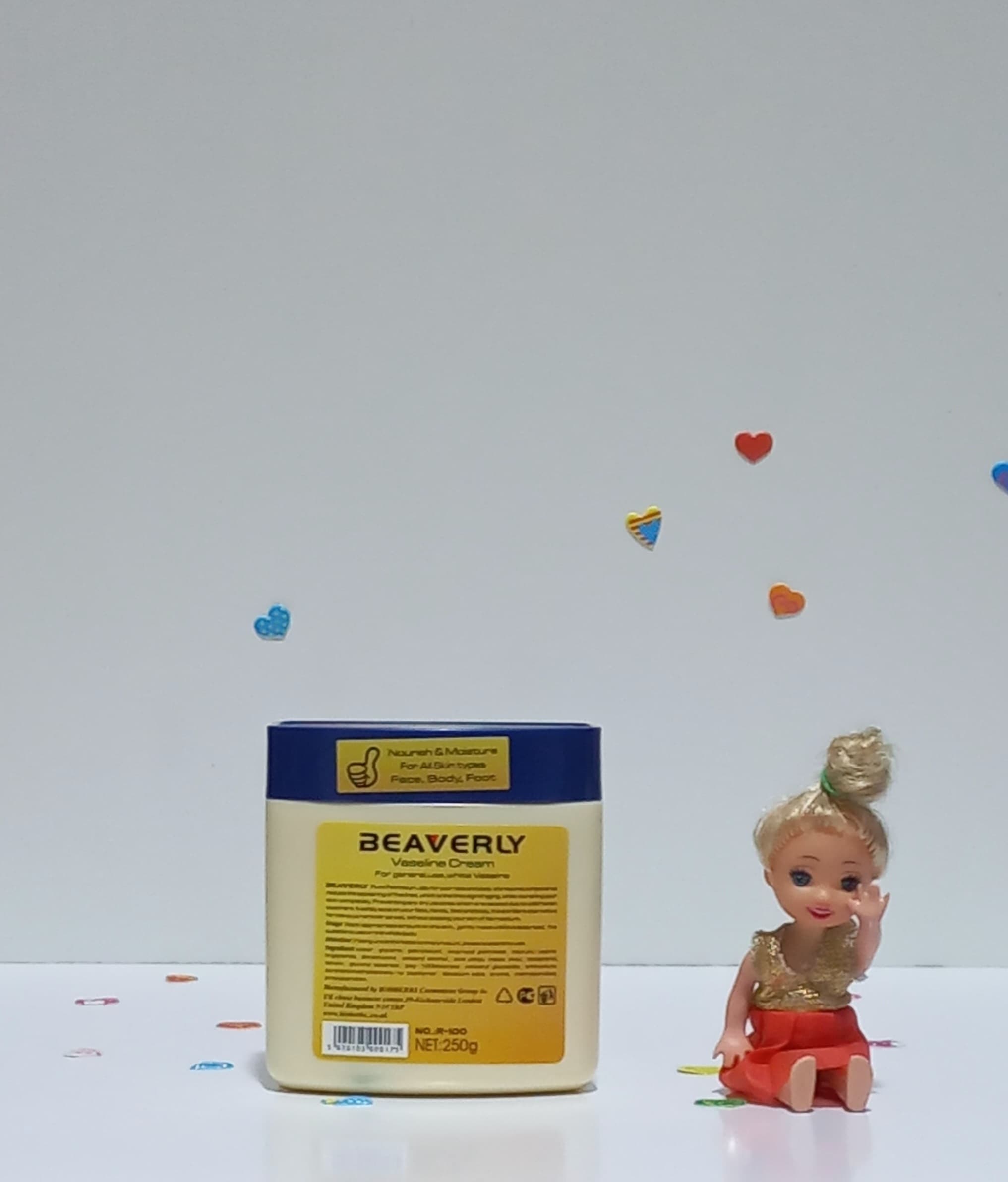 کرم وازلین بیورلی اصلی Beaverly Vaseline Cream حجم 250 گرم — تصویر ۳
