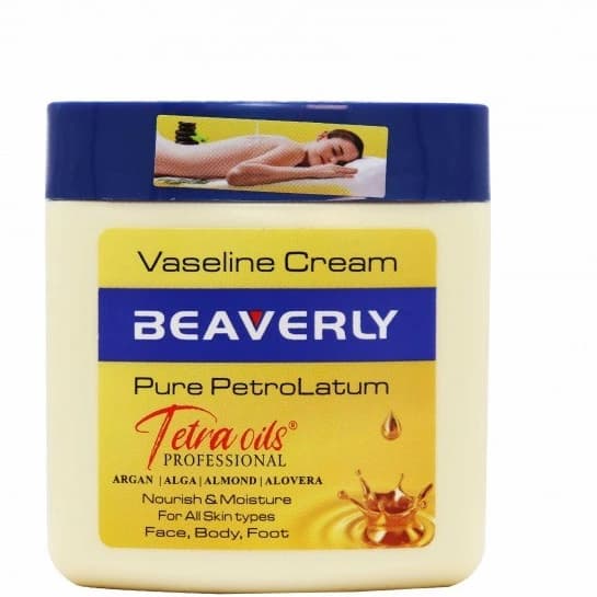 کرم وازلین بیورلی اصلی Beaverly Vaseline Cream حجم 250 گرم — تصویر ۴