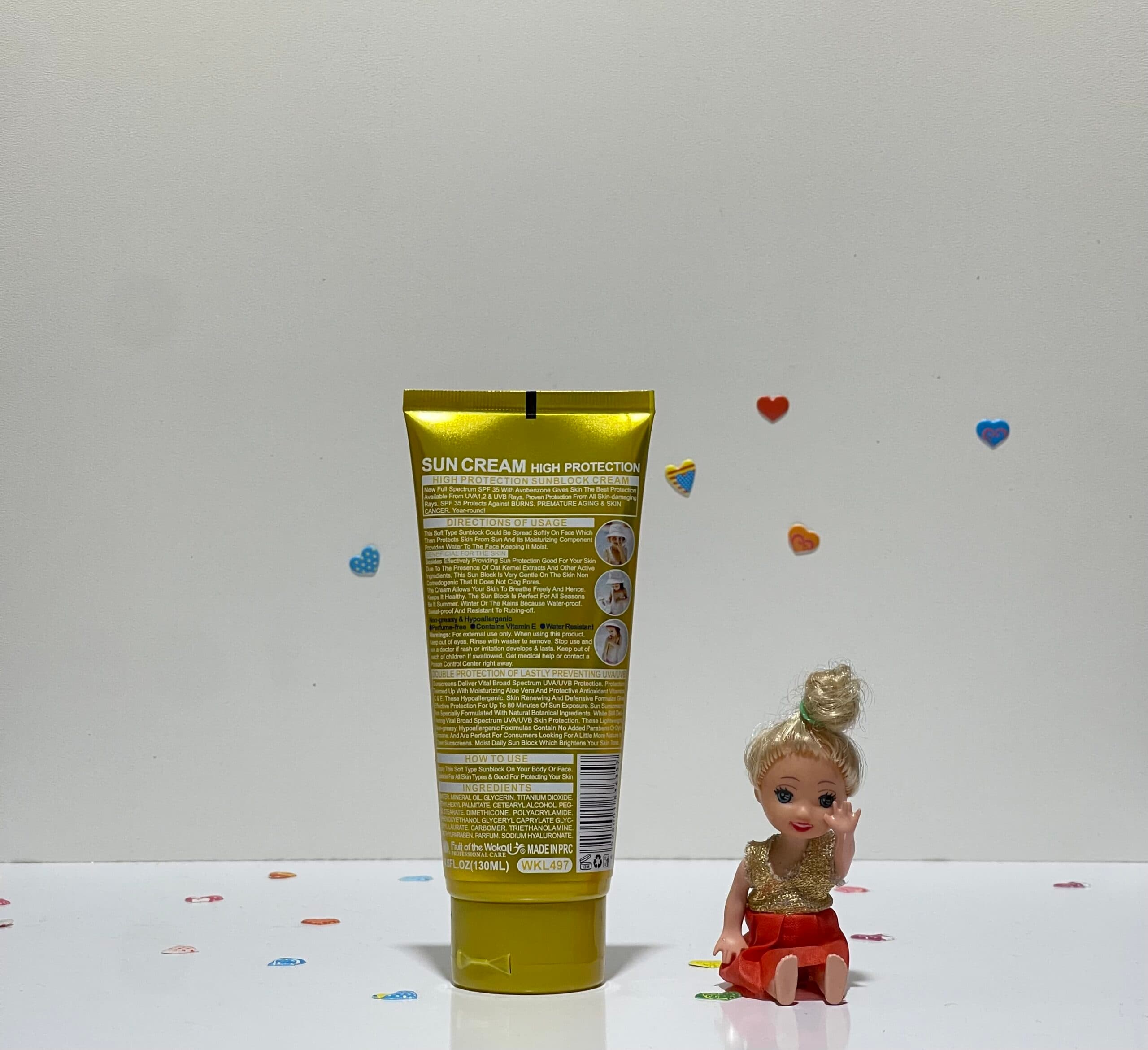 ضدآفتاب کودک وکالی Spf+35 Wokali اصلی — تصویر ۵