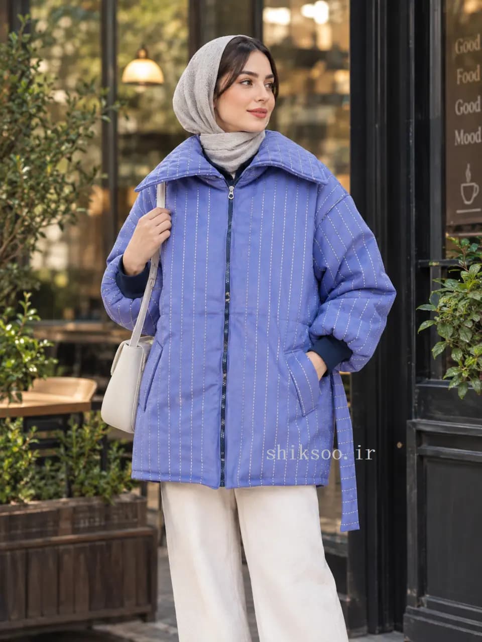 کاپشن سوییت زنانه کوک‌دوزی کد 8936 — تصویر ۲