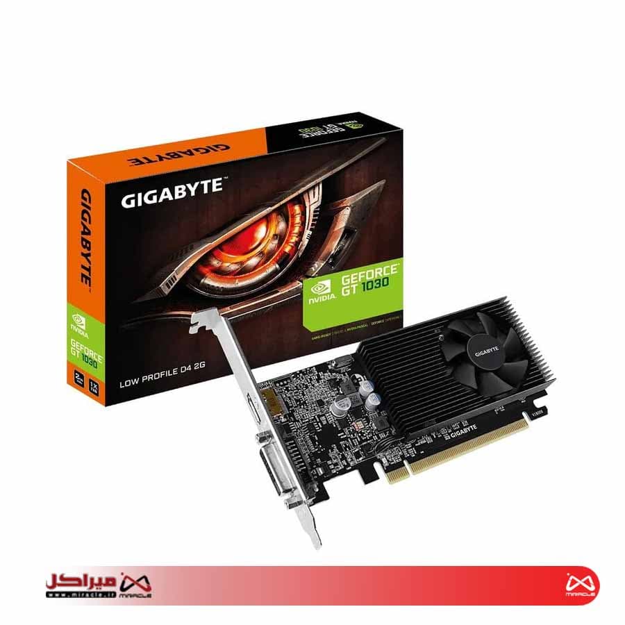 کارت گرافیک گیگابایت مدل GT 1030 Low Profile D4 2G GV-N1030D4-2GL — تصویر ۲