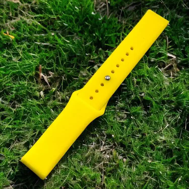 بند ساعت هوشمند مدل سیلیکونی سایز 20 میلیمتر — تصویر ۵