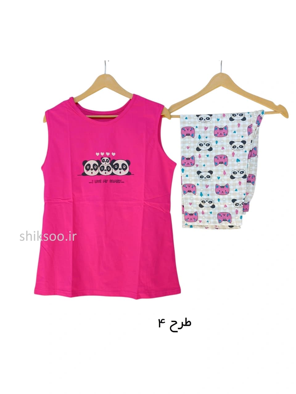 تاپ و شلوارک زنانه کد 7524 — تصویر ۵