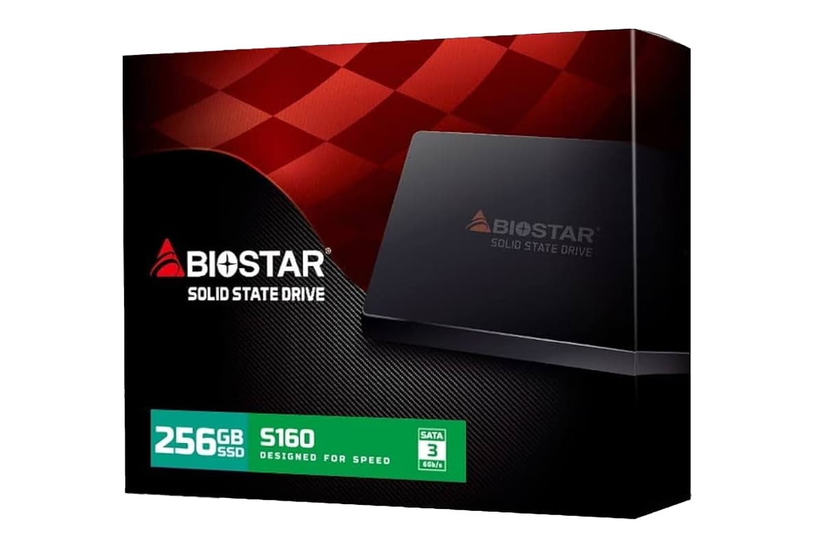 حافظه SSD بایوستار مدل BIOSTAR S160 256GB — تصویر ۷