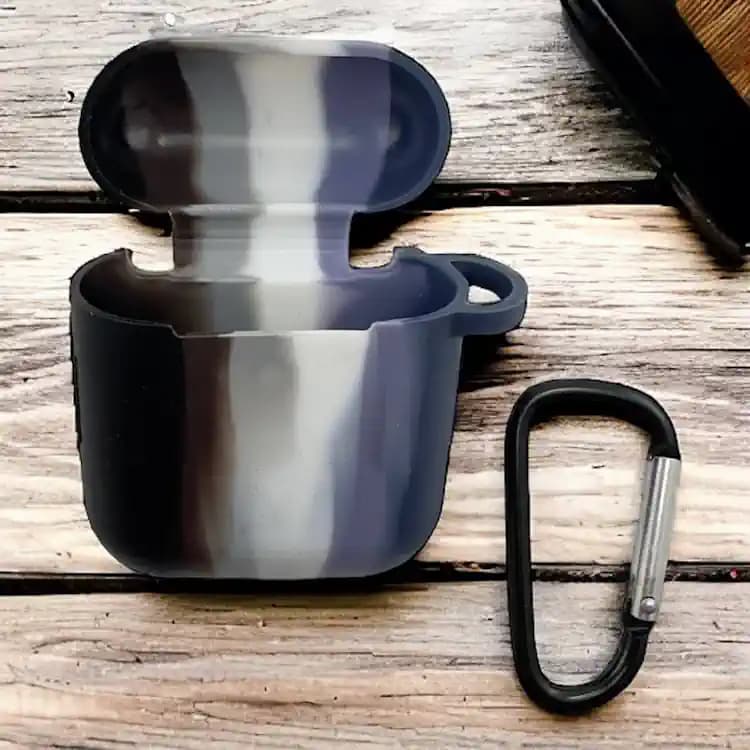 کاور ایرپاد 2 سیلیکونی airpods2 silicon cover — تصویر ۲