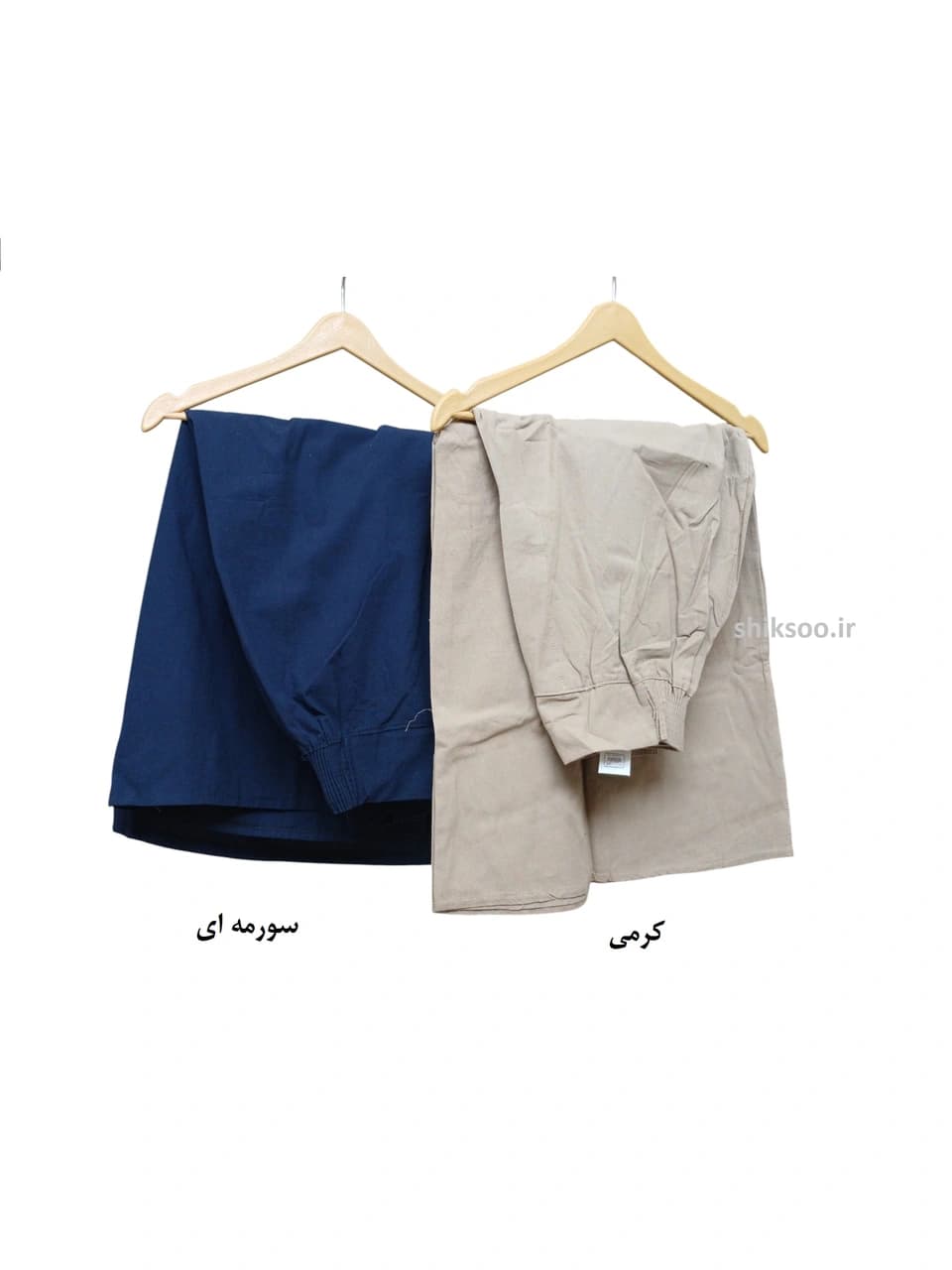 شلوار دامنی زنانه لینن کد 8626 — تصویر ۳