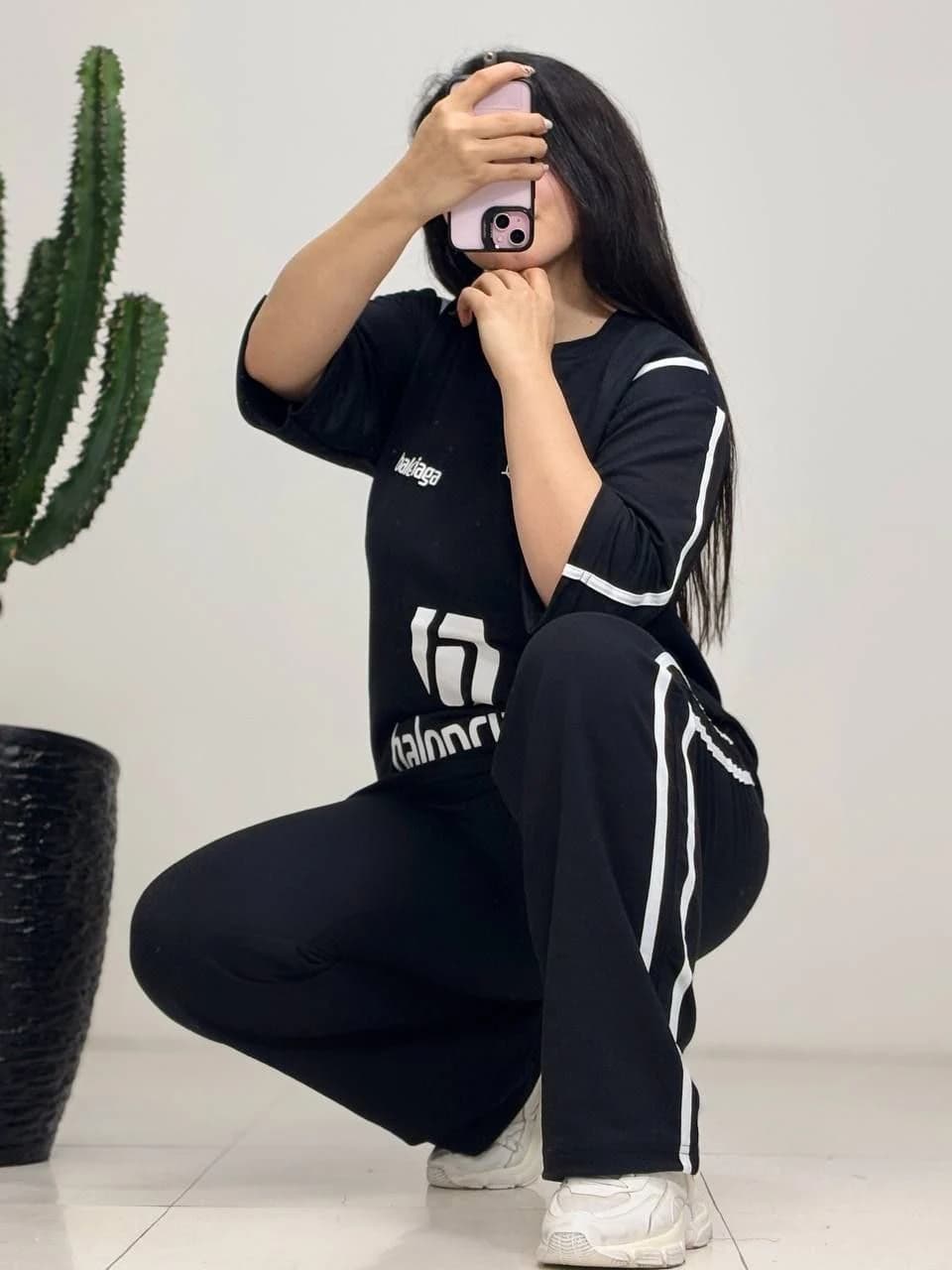 ست تیشرت و شلوار زنانه کد 7257 — تصویر ۷