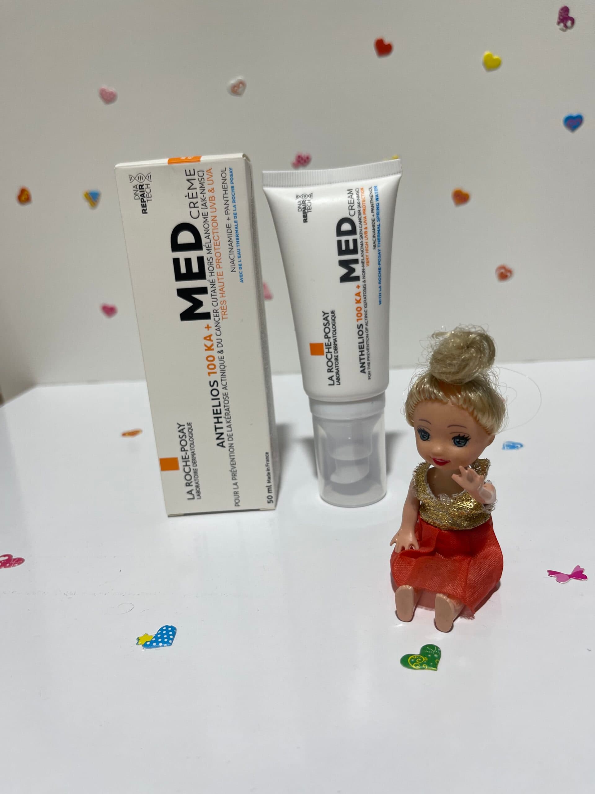 کرم ضد آفتاب بدون رنگ SPF 100 لاروش پوزای مدل anthelios 100ka+ med ‌حجم 50 میلی‌لیتر