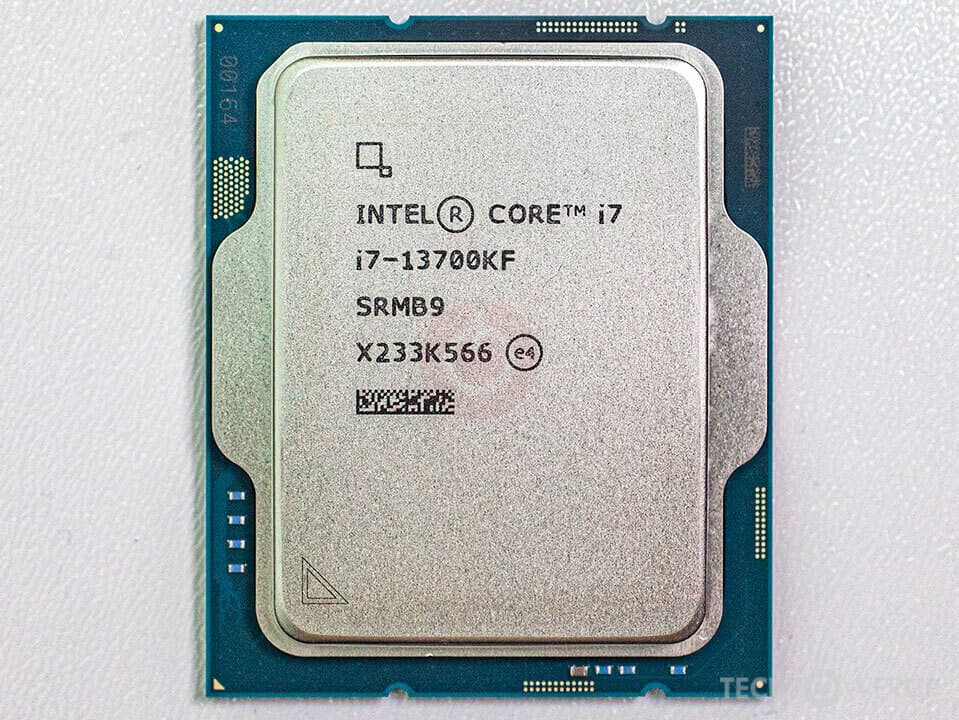 پردازنده بدون باکس اینتل i7 13700KF Raptor Lake — تصویر ۲