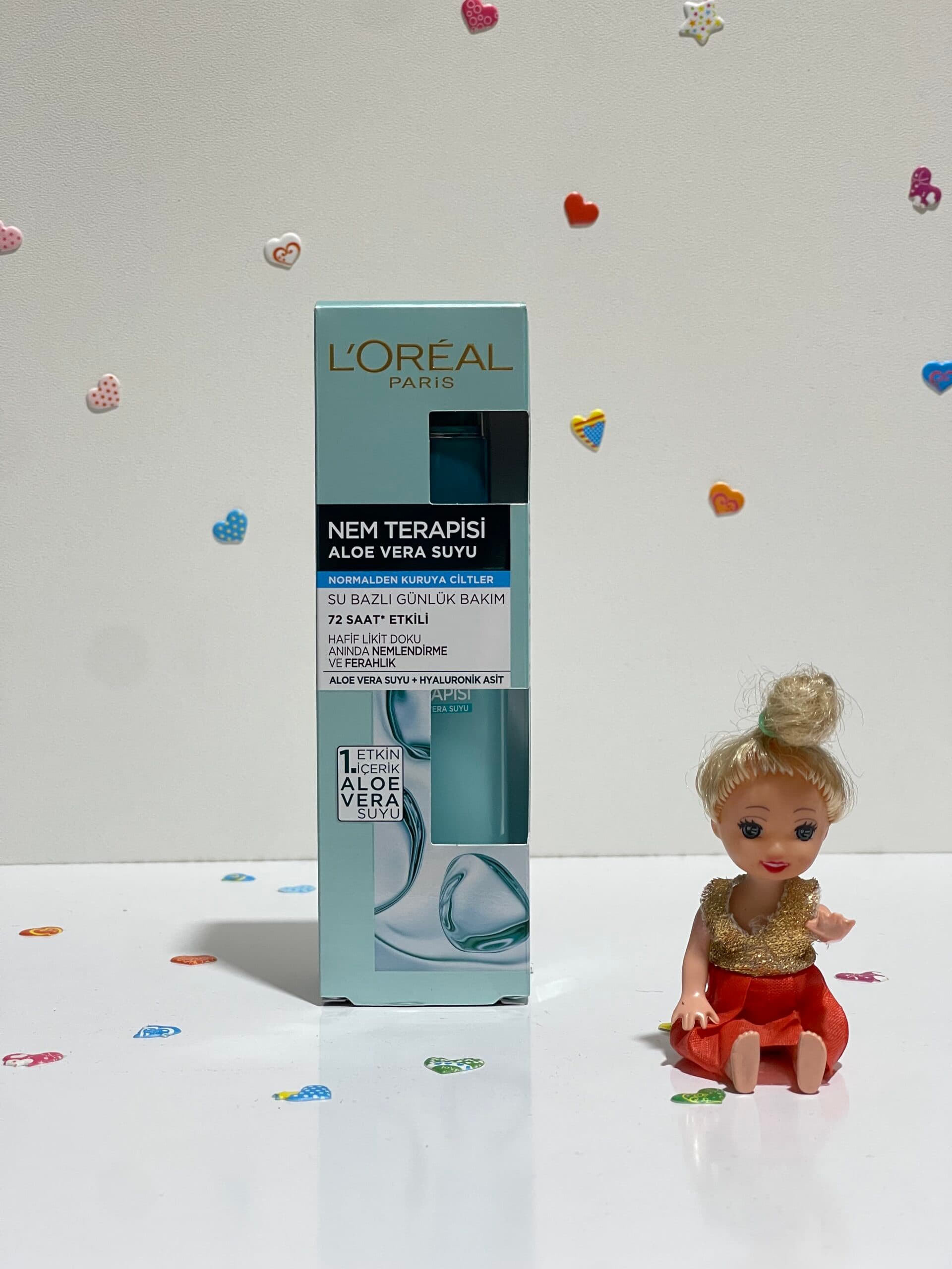 سرم آبرسان ۷۲ساعته لورال مناسب پوستهای نرمال رو به خشک ۷۰میل LOREAL