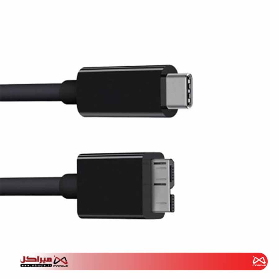 کابل هارد اکسترنال type c به 0.usb 3 طول 50 سانتیمتر