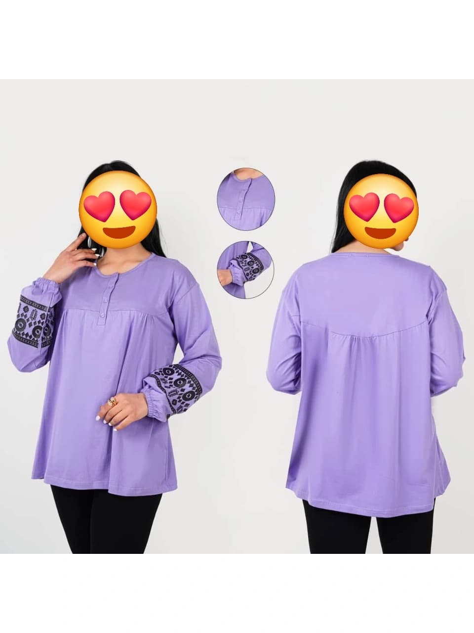 تونیک زنانه کد w202 — تصویر ۲