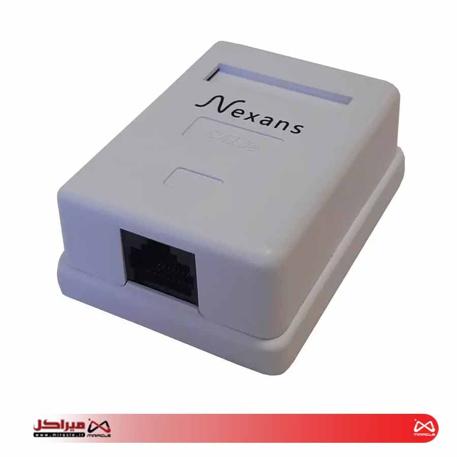 باکس کیستون نگزنس یک پورت CATE5