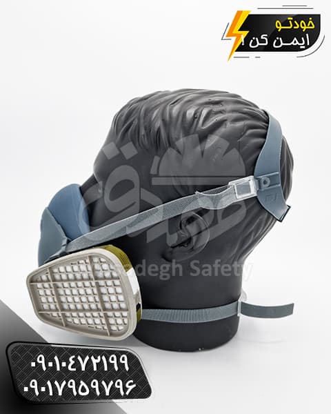ماسک نیم صورت 3M چینی مدل 7502 — تصویر ۳