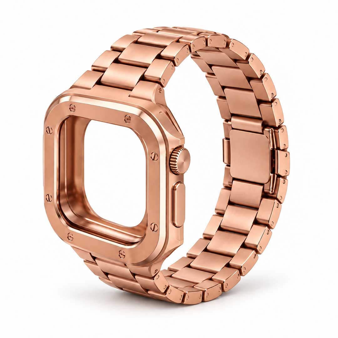 بند و کاور اپل واچ maestro مدل استیل مناسب برای سایز 45MM